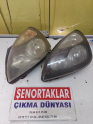RENAULT CLİO ORİJİNAL SOL FAR SİYAH VE GRİ İÇ