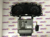 2844556 04L907445 B DCM6.2V V.W GOLF BEYİN SETİ DELPHI
