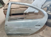 Megane 1 1998-2004 gri ORJİNAL çıkma sol arka kapı