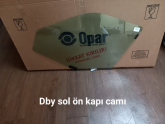 FİAT DOBLO SOL ÖN KAPI CAMI SIFIR ORJİNAL