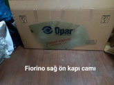 FİAT FİORİNO SAĞ ÖN KAPI CAMI SIFIR ORJİNAL