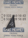 ÇIKMA TOYOTA COROLLA TERRA SAĞ ÖN MUSKA