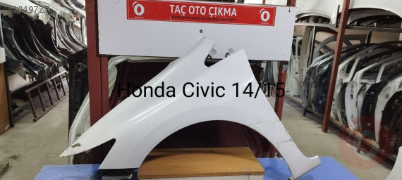 Honda Civic çıkma sol ön çamurluk
