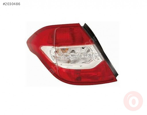 C4 STOP ARKA 5 KAPI SOL 10- CİTROEN 6351KS - 6350KS