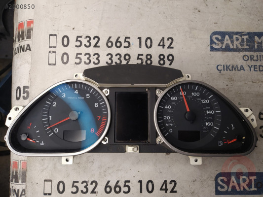 ÇIKMA AUDİ Q7 KİLOMETRE SAATİ 5550007301