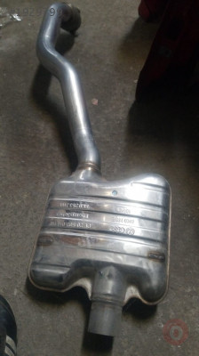 audi A4 egzoz susturucu