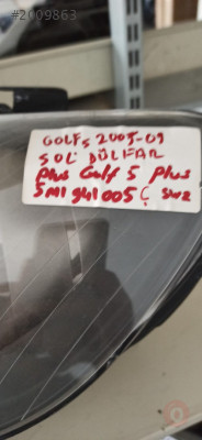 VOLKSWAGEN GOLF 5 SOL FAR PLUS 5M1941005