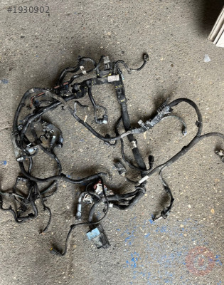 Citroen c elyese motor üstü tesisatı
