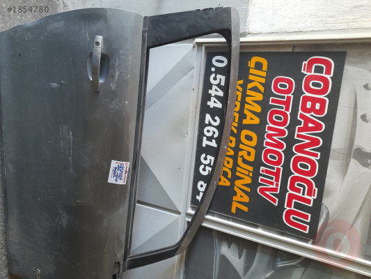 Opel corsa d sağ ön tek kapı orjinal boyasız dolu