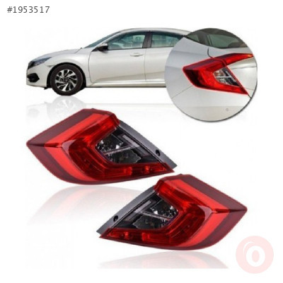 Honda Civic Sağ Sol Stop Lambası 2016-2021