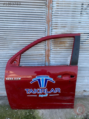 TOYOTA HİLUX ÇIKMA ORJİNAL SOL ÖN KAPI