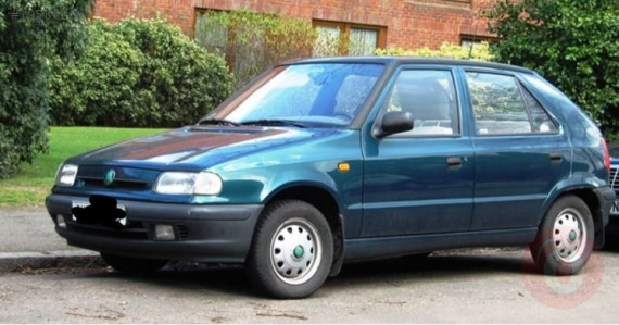 skoda felicia sol arka kapı