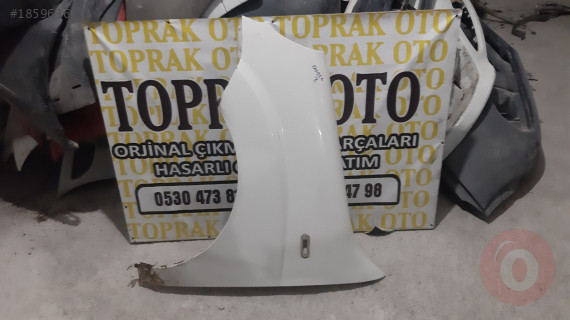 Fıat doblo 2 çıkma sol ön çamurluk