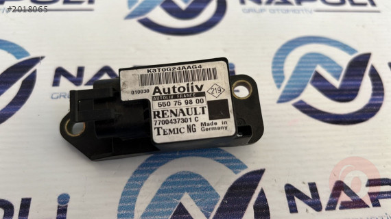 550759800 DARBE SENSÖRÜ RENAULT SCENİC 2001/2007