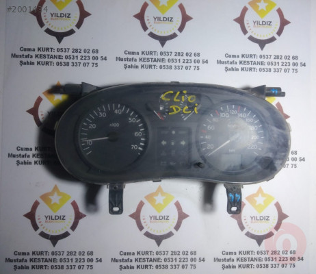 RENAULT CLIO CIKMA GOSTERGE SAATI P8200059780