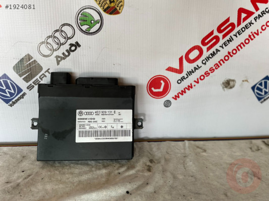 AUDİ A8 KEYLESS MODÜLE 4E0909131C Çıkma PARÇA - Audi 4E0909131C Orijinal Çıkma Yedek Parça Ankara