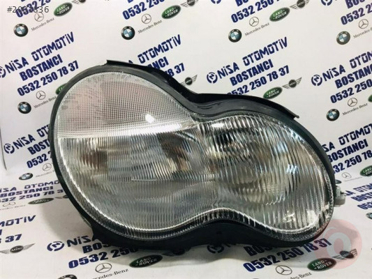 MERCEDES C SERİSİ W203 C180 C200 MAKYAJSIZ HALOJEN SAĞ FAR