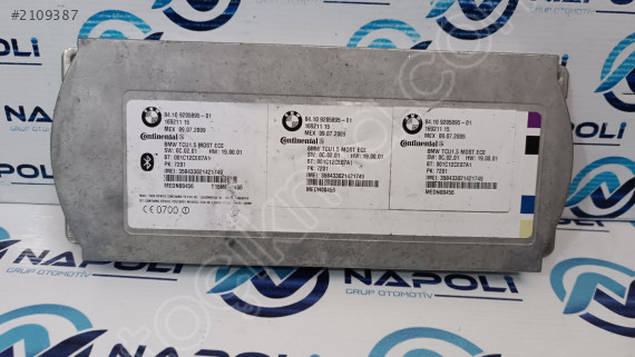 9205895 BMW 3 SERİSİ BLUETOOTH CONTROL ÜNİTESİ