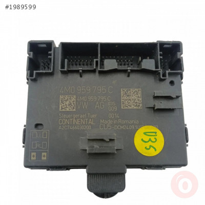 4M0959595D KAPI KONTROL KONFOR BEYNİ AUDİ Q7  2016>>2022