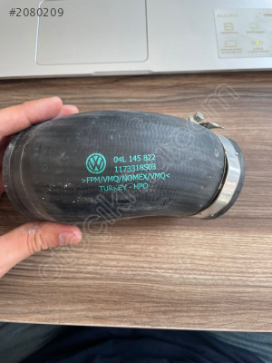 Vw Crafter Transporter Turbo Basınç Hortumu 04l145822 Orjin - Volkswagen 04l145822 Orijinal Çıkma Yedek Parça Ankara
