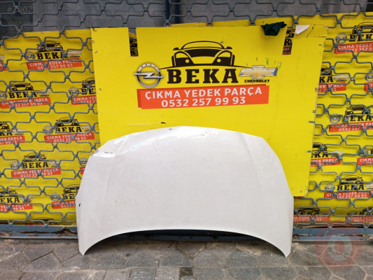 OPEL CORSA E BEYAZ KAPUT ÇIKMA ORJİNAL