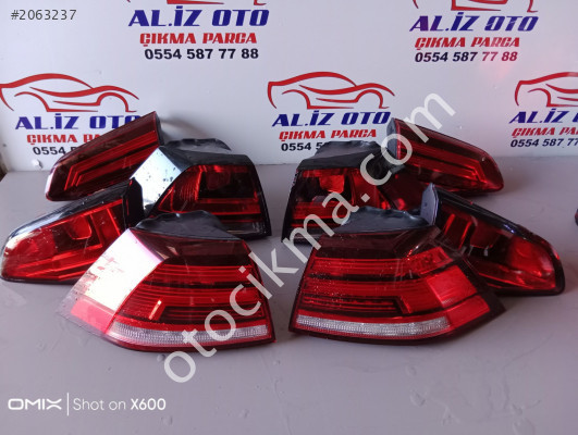 Volkswagen Golf 7.5 sağ sol stop lambası takım