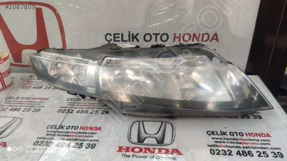Çıkma Honda Civic Types Sağ ön Far