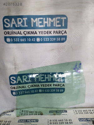 ÇIKMA PEUGEOT 307 SW SOL ARKA KAPI CAMI