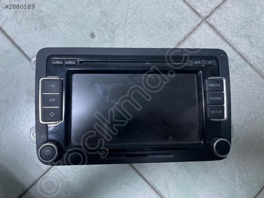 Vw Jetta Araç Radyosu 5k0035190 2011-2014 Çıkma ORJİNAL - Vossan Otomotiv Vw Jetta Araç Radyosu 5k0035190 2011-2014 Çıkma ORJİNAL - Volkswagen 5k0035190 Orijinal Çıkma Yedek Parça Ankara