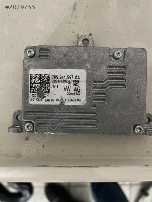 Vw Tiguan Octavia Led Lambası Kontrol ünitesi 7p5941597aa - Vossan Otomotiv Vw Tiguan Octavia Led Lambası Kontrol ünitesi 7p5941597aa - Volkswagen 7p5941597aa Orijinal Çıkma Yedek Parça Ankara