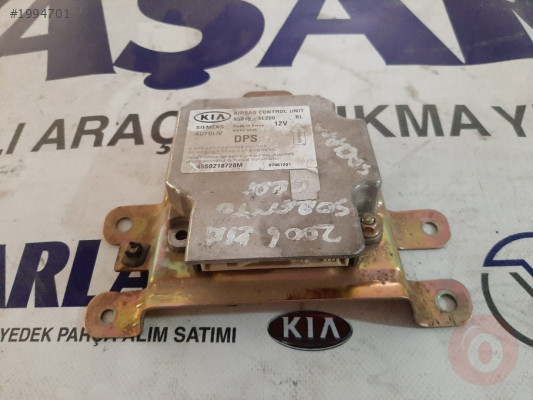 2006 kia sorento airbag beyni