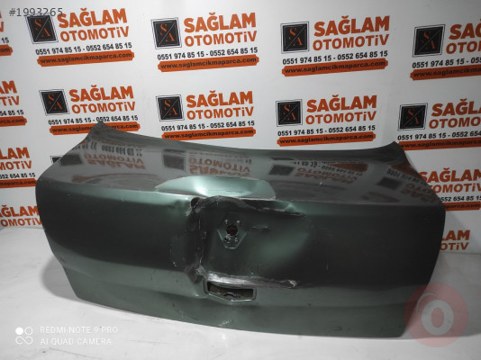 RENAULT MEGANE-2 ÇIKMA ARKA BAGAJ KAPAĞI