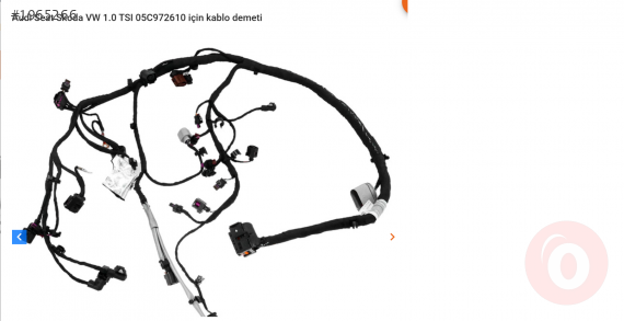 1.0 e-Tsi  Motor Elektrik Tesisatı Sıfır ORJİNAL PARÇA 05C97 - Volkswagen 05C972610 Orijinal Çıkma Yedek Parça Ankara