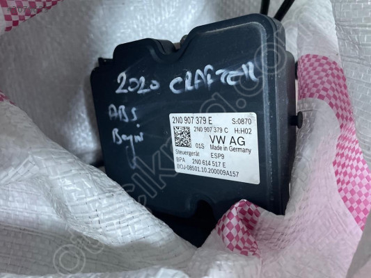 Vw Crafter 2020 Model ABS BEYNİ 2n0907379e 2N0614517E - Vossan Otomotiv Vw Crafter 2020 Model ABS BEYNİ 2n0907379e 2N0614517E - Volkswagen 2N0614517E Orijinal Çıkma Yedek Parça Ankara