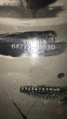 TOYOTA RAV4 İSTEPNE İÇ KABI