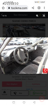 Suzuki swift koltuk takimi
