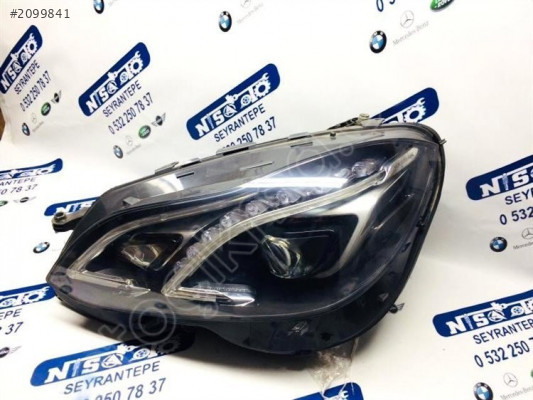 MERCEDES E SERİSİ E350 W212 MAKYAJLI LEDLİ SOL FAR