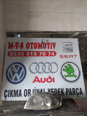 AUDİ A4 SOL ÖN FAR ÇIKMA ORİJİNAL 1998-2003