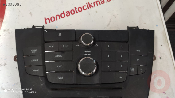 Çıkma Opel Insignia CD Çalar Kumanda paneli