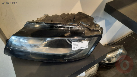 AUDİ A5 SOL FAR 2007-11 8T094100AK ÇIKMA