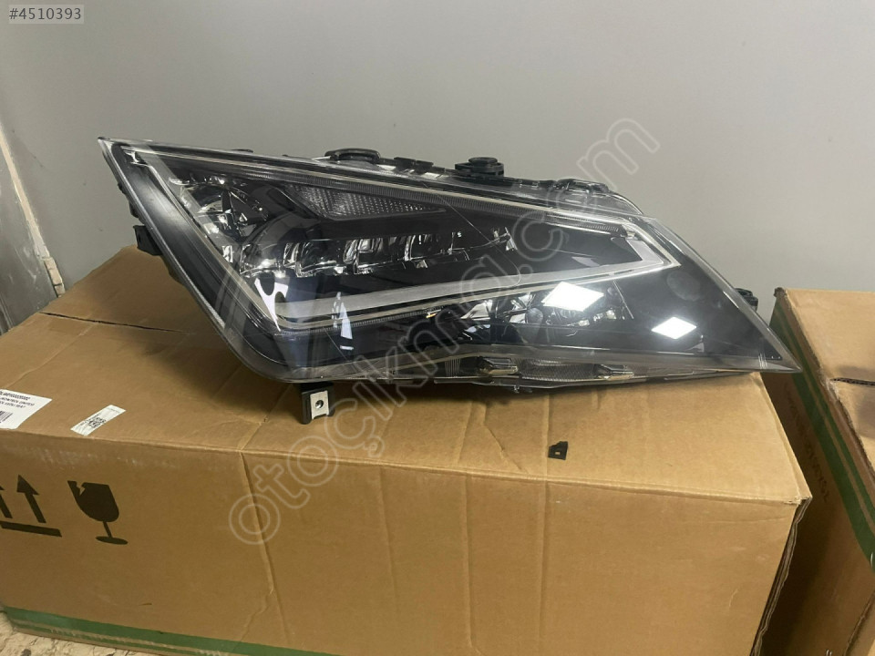 Seat Leon Led Ön Çift Beyinli Far 5f1941007B 5f1941008B 2013-17 - Fotoğraf 5