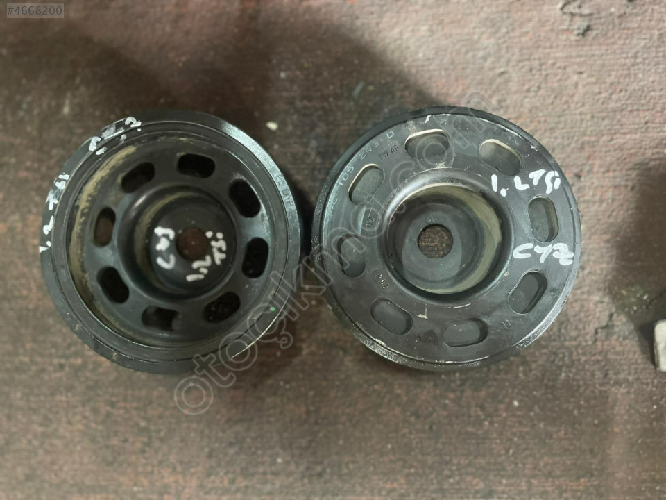 04C105243D Krank Kasnağı - Golf 7-1.4TSİ 1.2TSİ - Fotoğraf 2