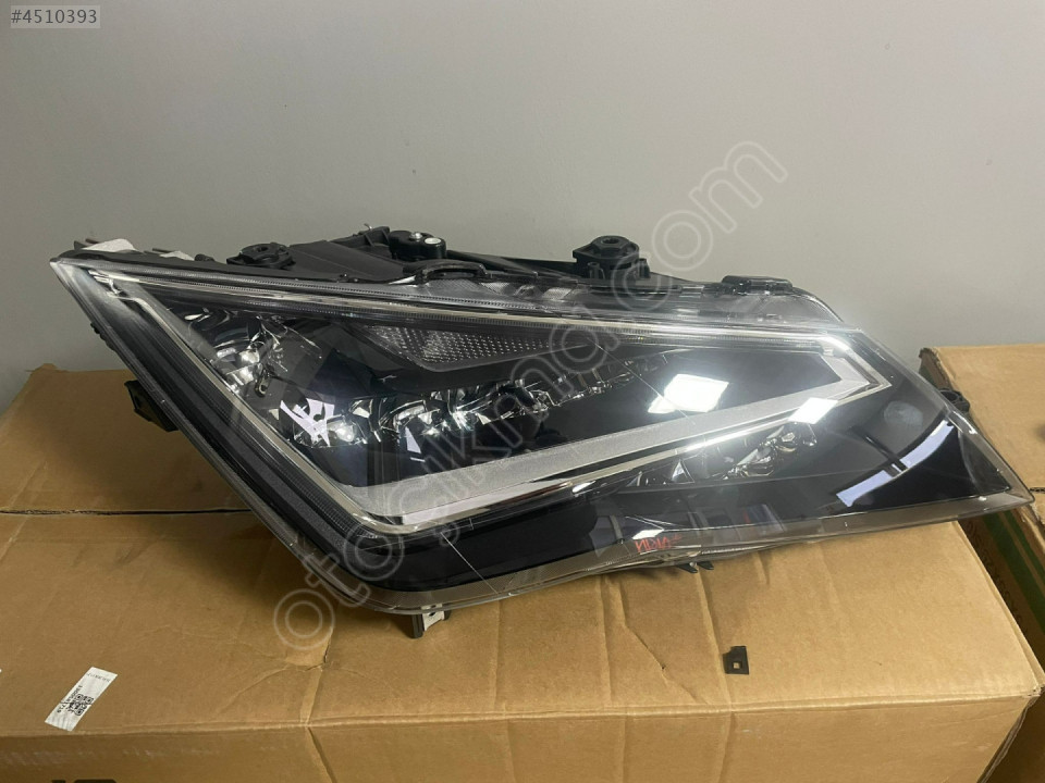 Seat Leon Led Ön Çift Beyinli Far 5f1941007B 5f1941008B 2013-17 - Fotoğraf 9