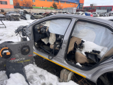 Toyota Corolla Sol Tavan Direği Orjinal Çıkma (13-18)