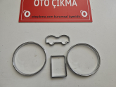 Golf 4 ve Bora Gösterge kromu kilitli sistem