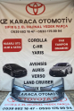 2019-2025 TOYOTA COROLLA ÇIKMA ORJİNAL ÖN TAMPON