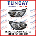 RENAULT EXPRESS LEDLİ SAĞ SOL FAR TAKIMI 2023-2025 YEDEK PARÇA