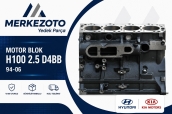 MOTOR BLOK H100 2.5 D4BB 94-06