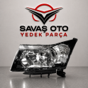 CRUZE İÇİ KROM MOTORLU FAR SAĞ SOL 2009 2010 2011 2012 / KAMPANYA