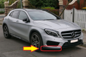 MERCEDES GLA W156 ÖN TAMPON KAPLAMASI SAĞ 1568852625 SO